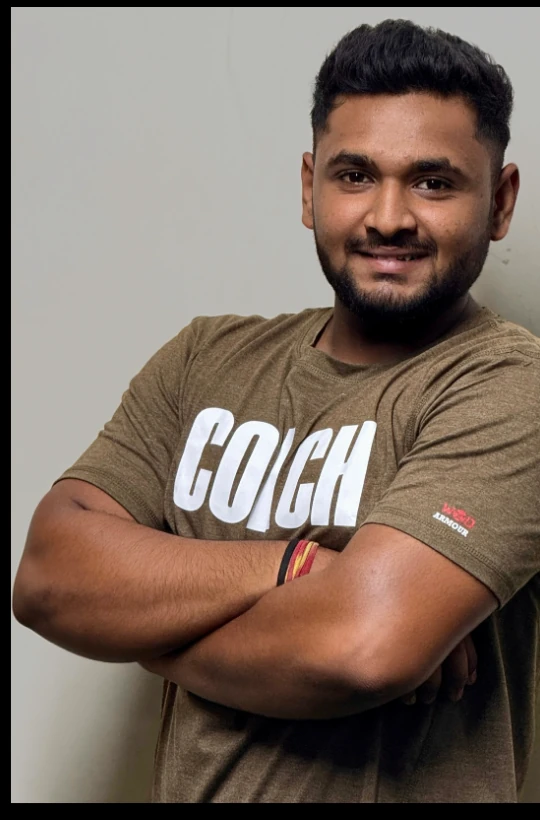 Tilak A, coach at Barbellhouse