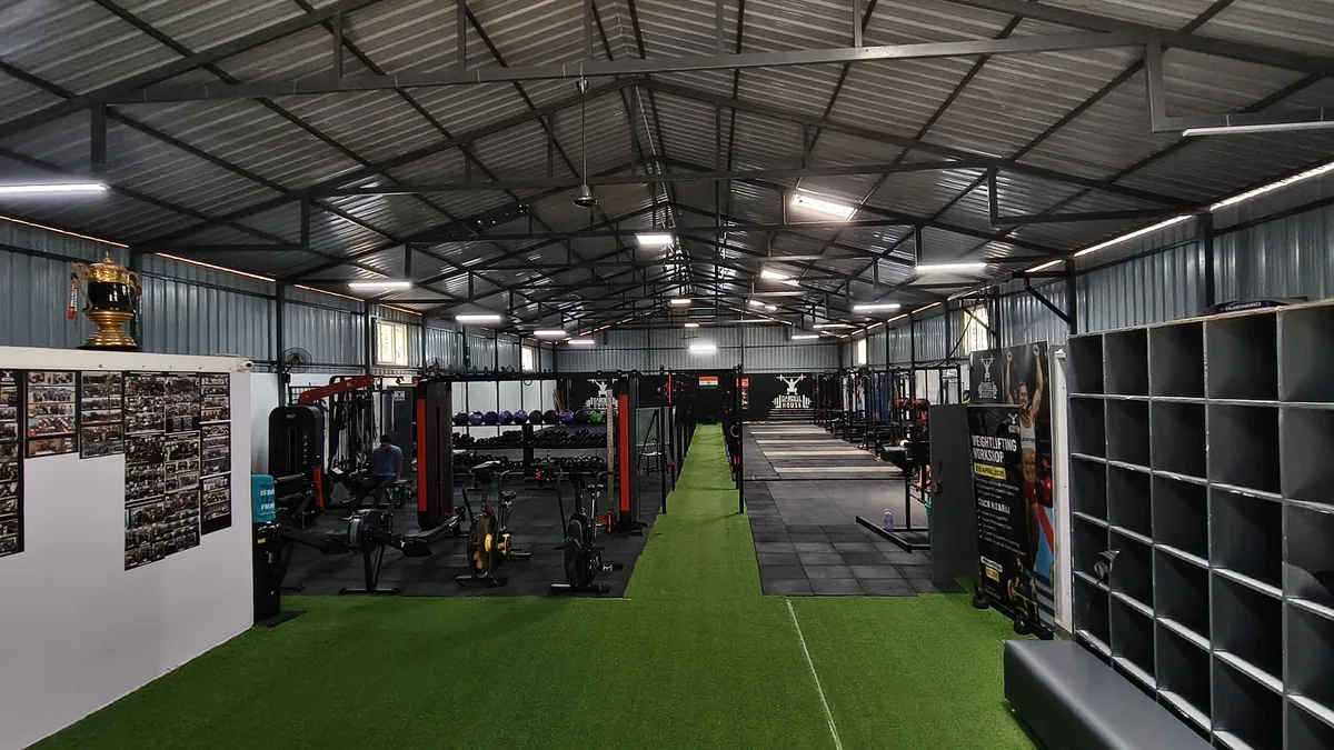 Gym overview from the entrance